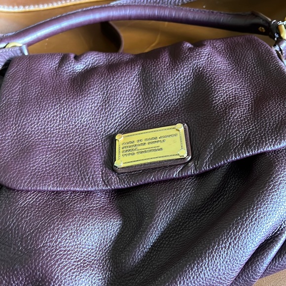 Marc by Marc Jacobs Wine/Burgundy Red Midsized Satchel - Picture 2 of 7